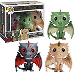 Funko Pop Game of Thrones - Dragon, Rhaegal e Viserion