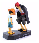 Action Figure One Piece - Luffy e Shanks