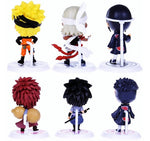 Kit Action Figure Naruto - 6 Peças