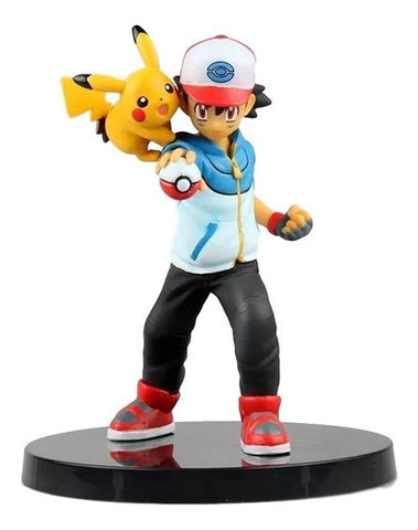 Action Figure Pokemon - Ash e Pikachu