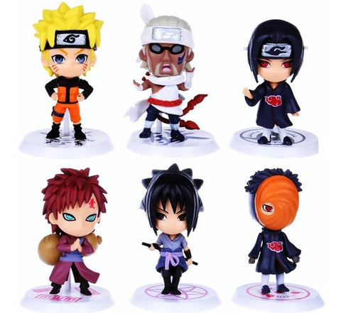 Kit Action Figure Naruto - 6 Peças