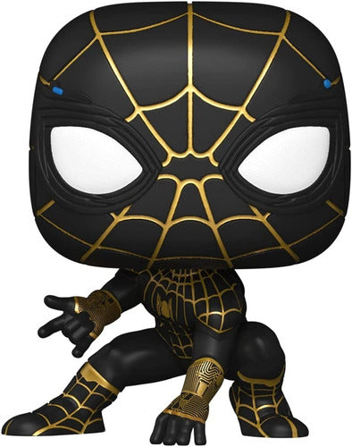 Funko Pop Marvel - Homem Aranha (Spider-Man Black Gold Suit) #911