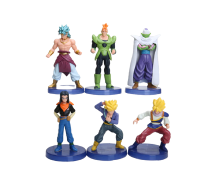 Action Figure Dragon Ball - 6 Peças