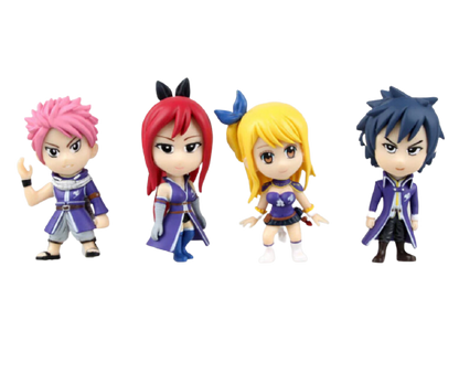 Action Figure Fairy Tail - 6 Peças