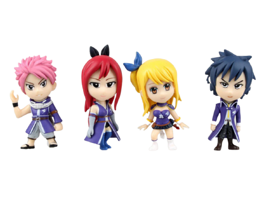 Action Figure Fairy Tail - 6 Peças