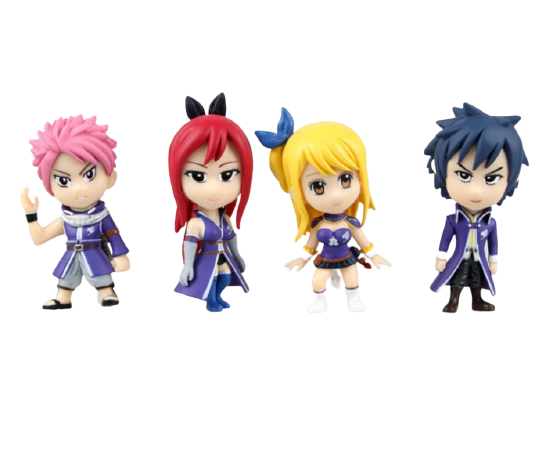 Action Figure Fairy Tail - 6 Peças