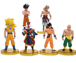 Action Figure Dragon Ball - 6 Peças