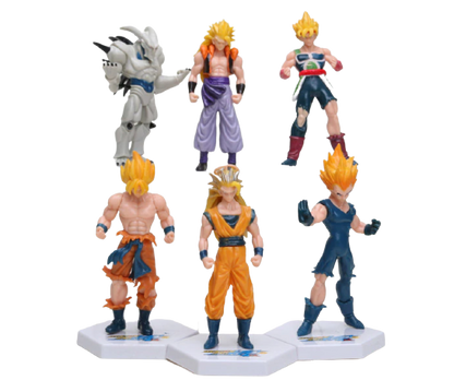 Action Figure Dragon Ball - 6 Peças