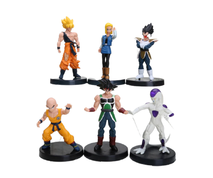 Action Figure Dragon Ball - 6 Peças