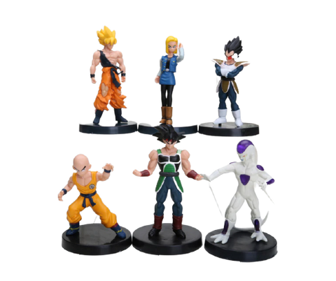 Action Figure Dragon Ball - 6 Peças