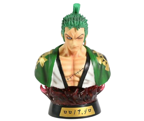 Action Figure One Piece - Head Bust Roronoa Zoro (LED)