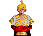 Action Figure One Piece - Head Bust Sanji (LED)