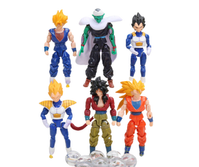 Action Figure Dragon Ball - 6 Peças