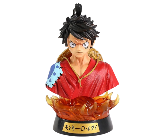 Action Figure One Piece - Head Bust Luffy (LED)