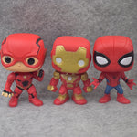 Kit Funko Pop Marvel e DC - 9 Peças