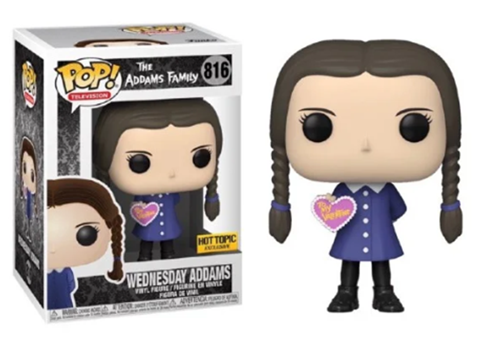Funko Pop The Addams Family - Wednesday Addams (Wandinha) #816
