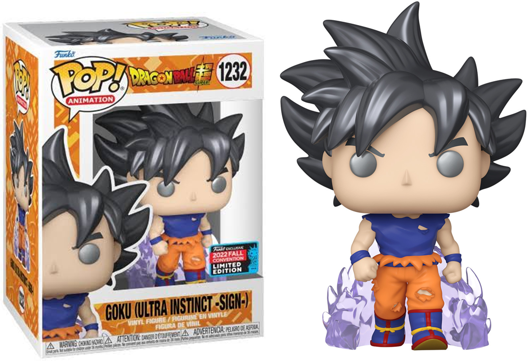 Funko Pop Dragon Ball - Goku (Ultra Instinct Sign) #1232