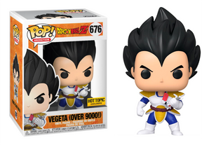 Funko Pop Dragon Ball - Vegeta (Over 9000) #676