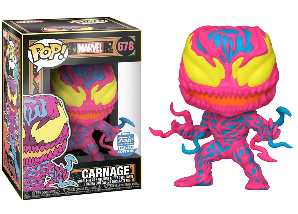 Funko Pop Marvel - Carniage Black #678