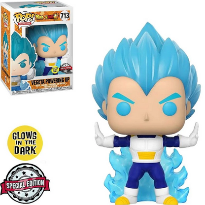 Funko Pop Dragon Ball - Vegeta Powering Up (Luminous) #713
