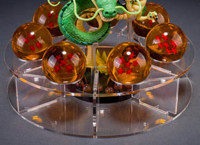 Estátua Dragon Ball - Shenlong (7 Esferas do Dragão + Prateleira)