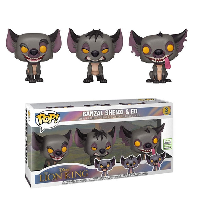 Funko Pop Disney - Banzai, Shenzi e Ed #03