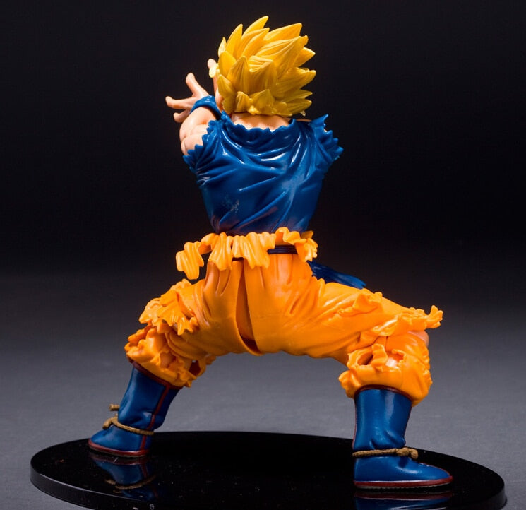 Dragon Ball Super Saiyan Goku figura 10 cm - Barão Toys - Colecionáveis - Magazine Luiza