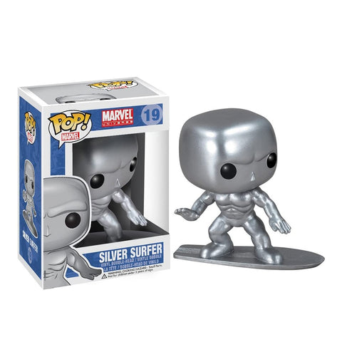 Funko Pop Marvel - Surfista Prateado (Silver Surfer) #19