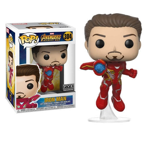 Funko Pop Marvel - Iron Man (Homem de Ferro) #304