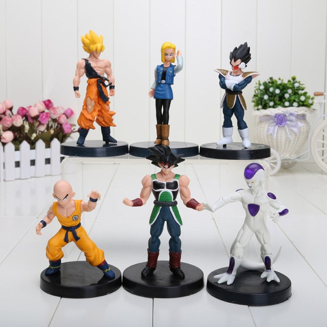 Action Figure Dragon Ball - 6 Peças