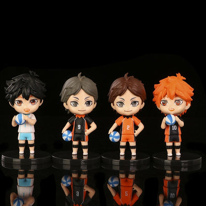 Action Figure Haikyuu - 4 Peças