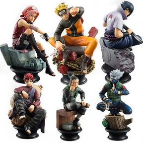 Kit Action Figure Naruto - 6 Peças