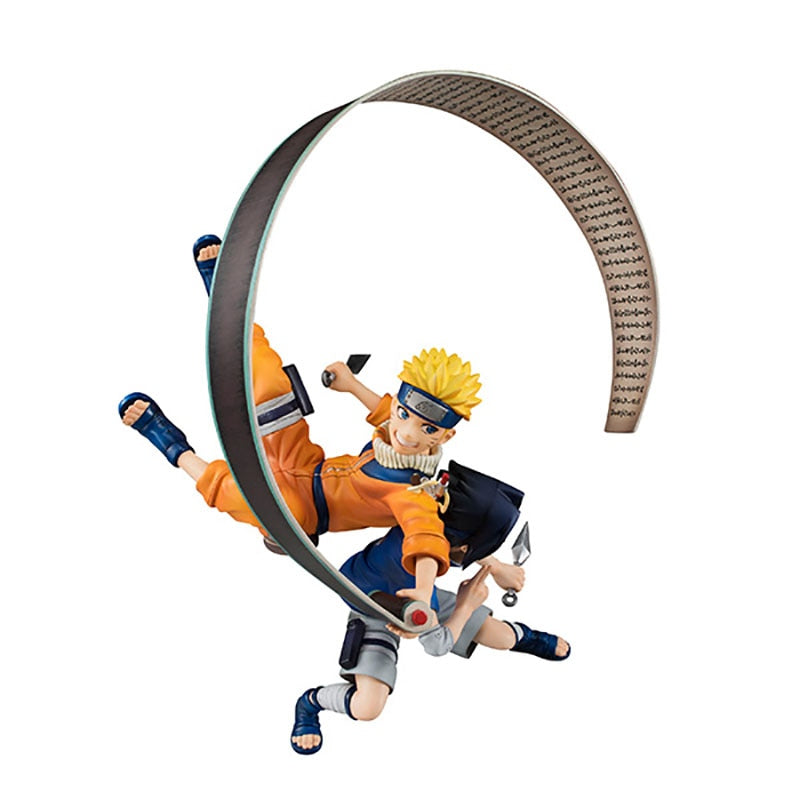 Action Figure Naruto - Naruto vs Sasuke