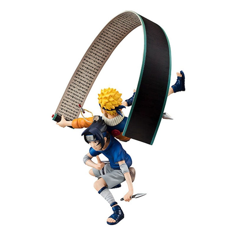 Action Figure Naruto - Naruto vs Sasuke