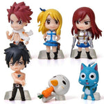 Action Figure Fairy Tail - 6 Peças
