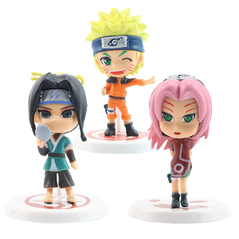 Action Figure Naruto - 6 Peças