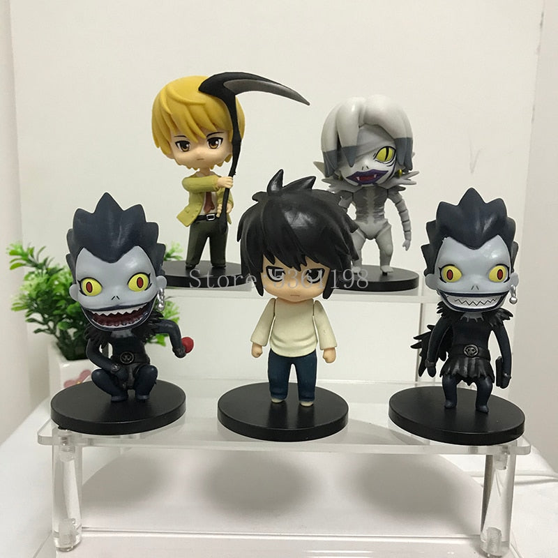 Action Figure Death Note - 5 Peças