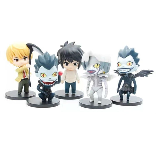 Action Figure Death Note - 5 Peças